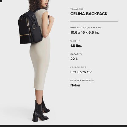TUMI Voyageur Celina Backpack, Holds Up to 16" Laptop