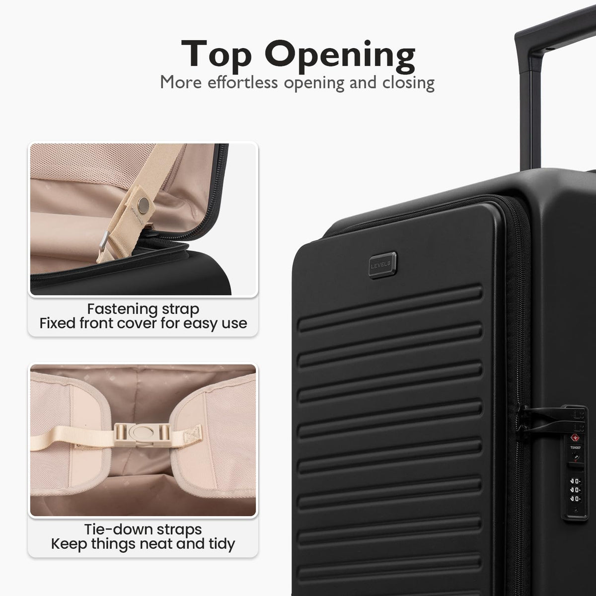 LEVEL8 Adventure Classic Carry on Luggage