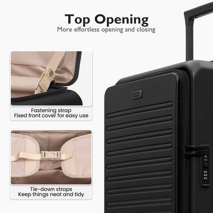 LEVEL8 Adventure Classic Carry on Luggage