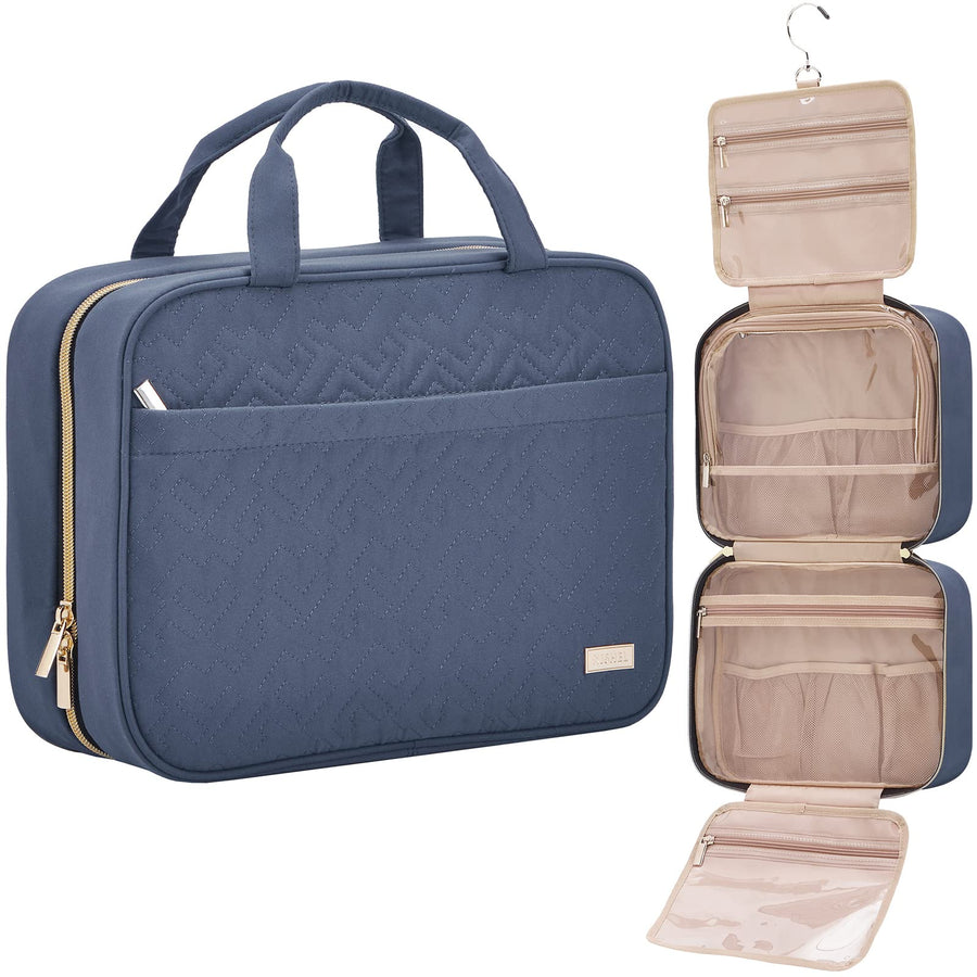 Hanging Travel Toiletry Bag for Full-Size Essentials