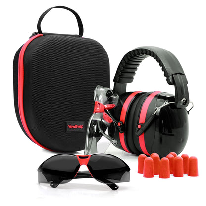 Hearing Protection Kit with Earmuffs and Earplugs