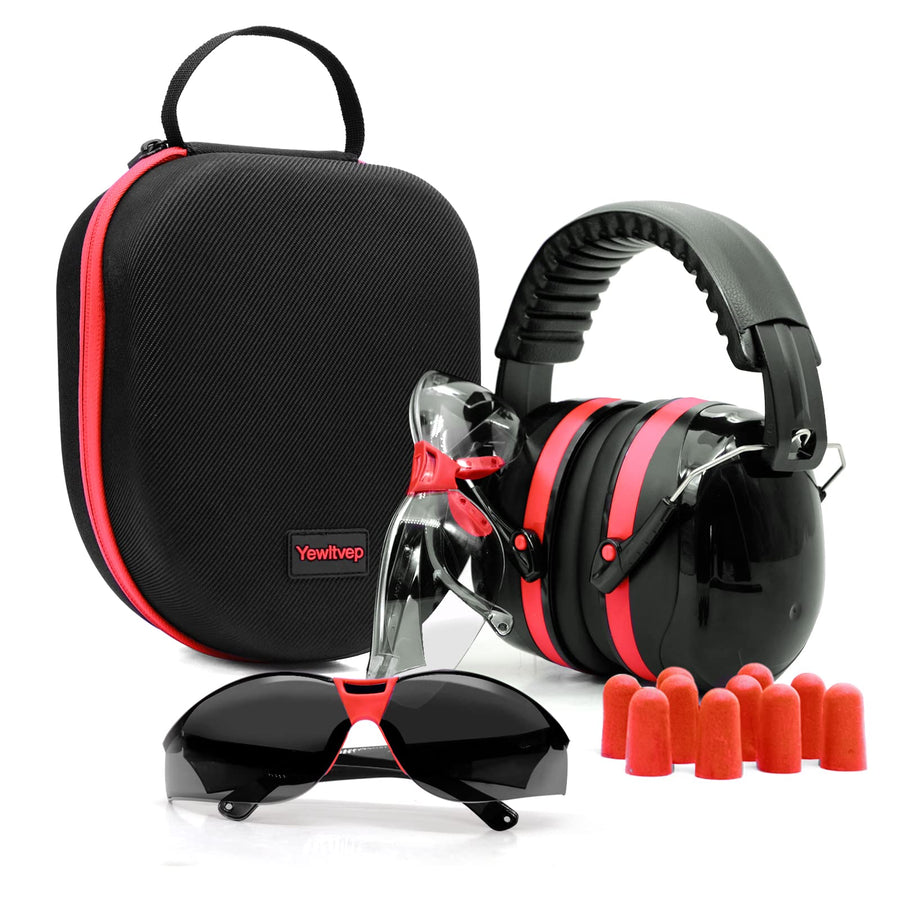 Hearing Protection Kit with Earmuffs and Earplugs