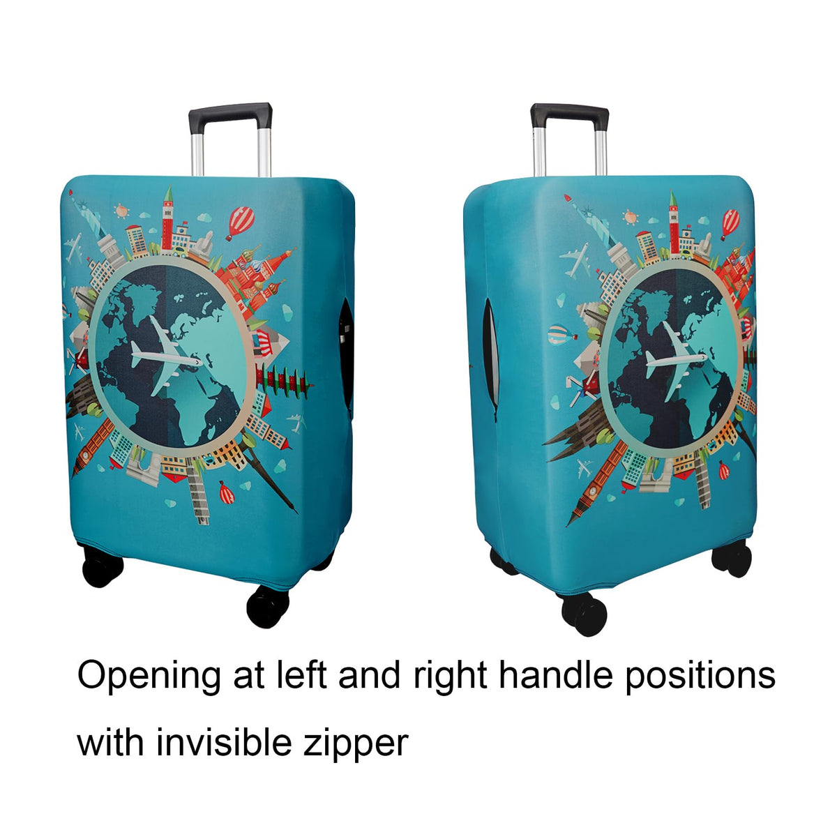Protective Luggage Cover for 18–32 Inch Suitcases