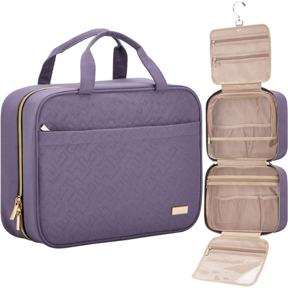 Hanging Travel Toiletry Bag for Full-Size Essentials