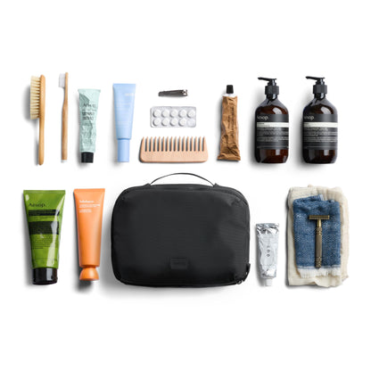 8L Hanging Travel Toiletry Bag with Organized Storage