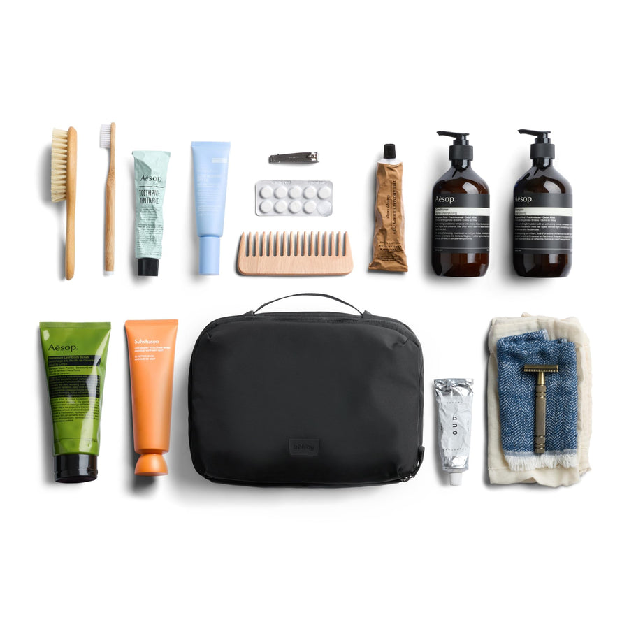 8L Hanging Travel Toiletry Bag with Organized Storage