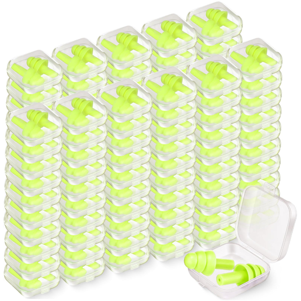 29dB Silicone Ear Plugs with Protective Carrying Case
