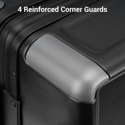LEVEL8 Zipperless Luggage Hardshell Suitcases with Spinner Wheels