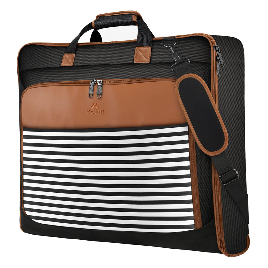 Large Travel Garment Bag with Shoulder Strap