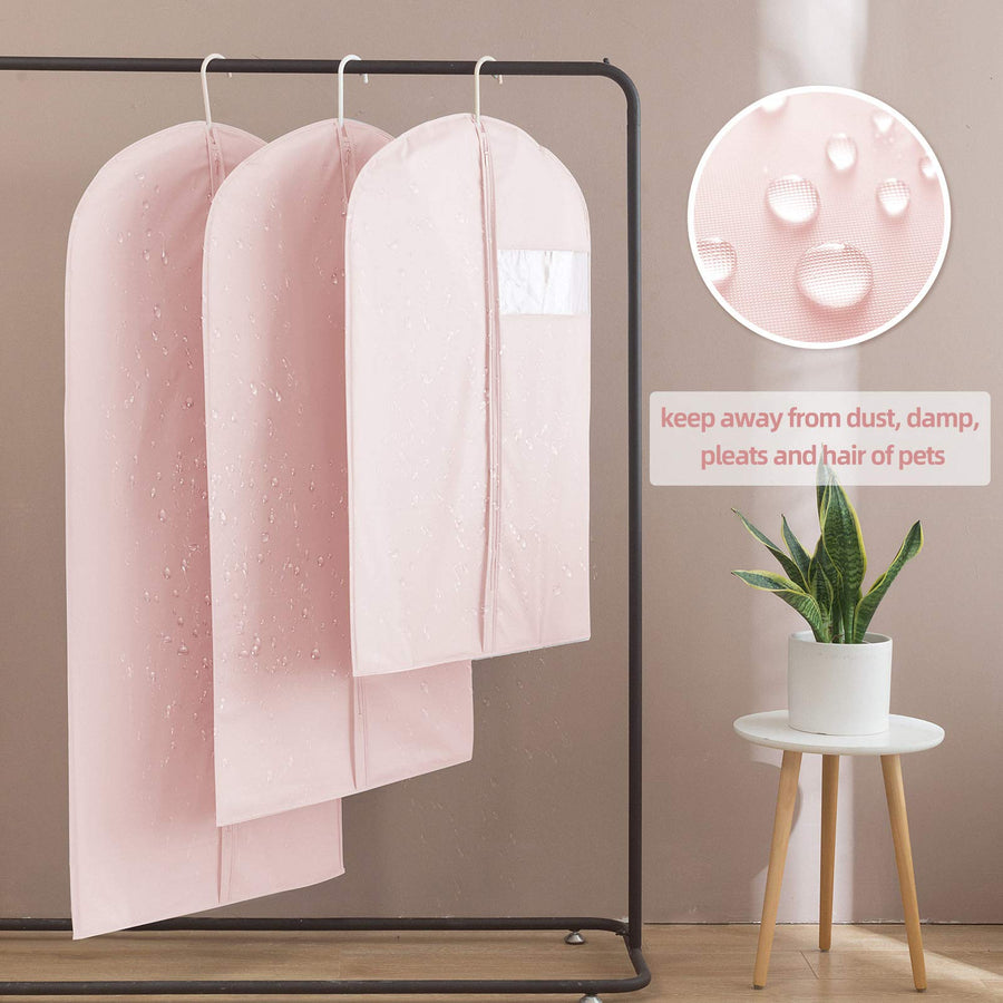 65-Inch Long Dress Garment Bags with Clear Window