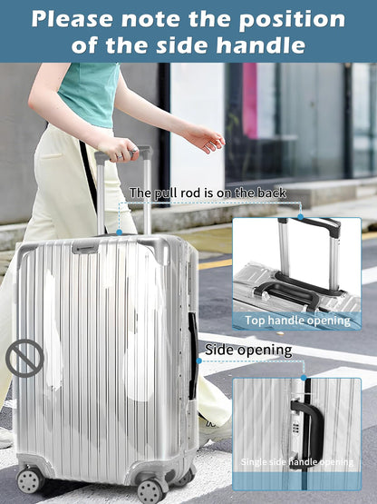 Fitted Luggage Cover for 20–30 Inch Suitcases