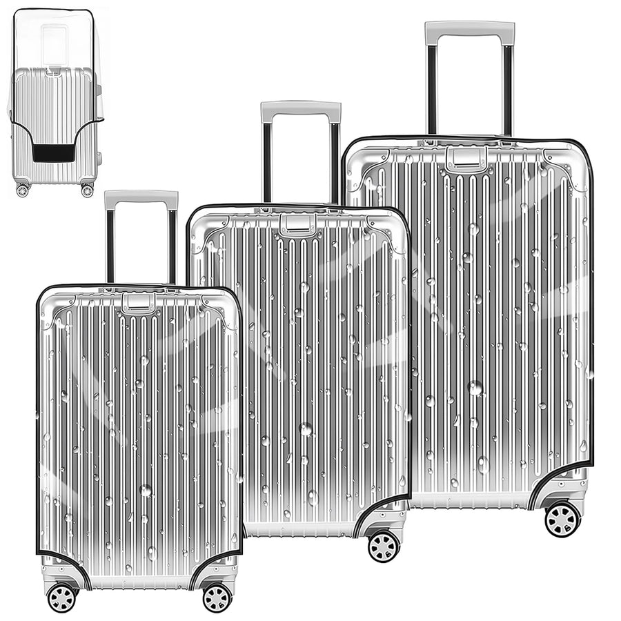 Fitted Luggage Cover for 20–30 Inch Suitcases