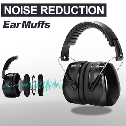 Hearing Protection Kit with Earmuffs and Earplugs