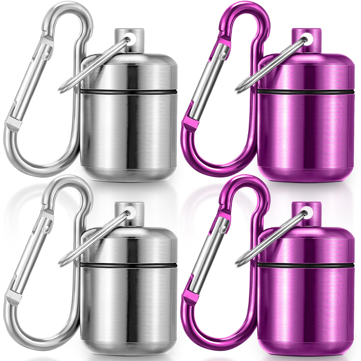 Hicarer 4 Pack Ear Plug Carrying Case