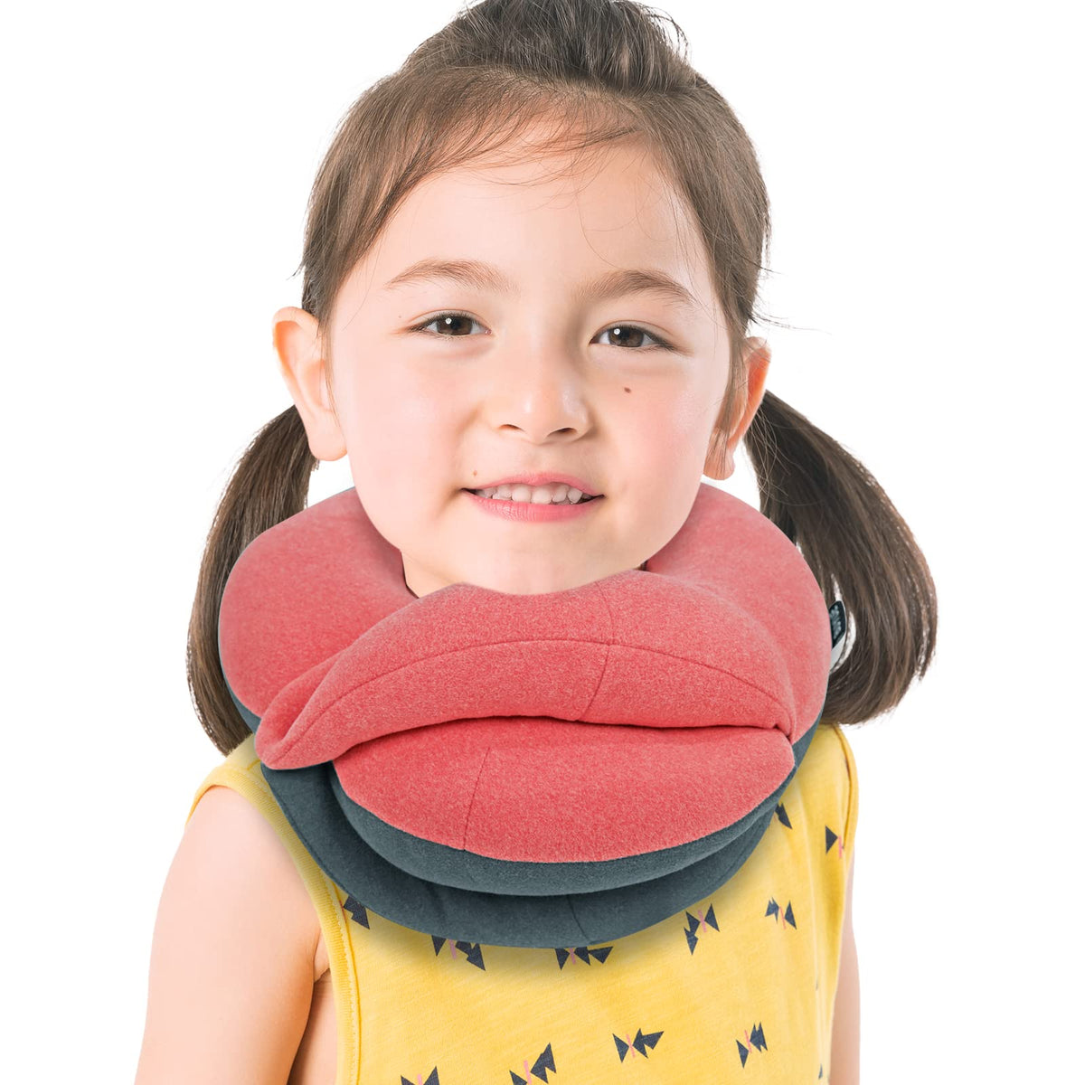 BUYUE Kids Chin Support Travel Neck Pillow