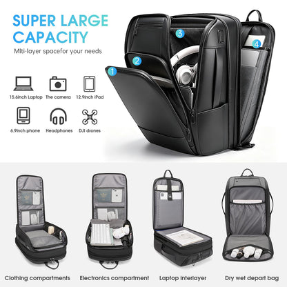 TANGCORLE Travel Backpack, 40L Carry On Laptop Backpack Collection