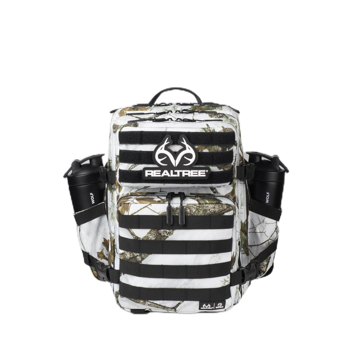 WOLFpak 25L Athletic Gym Backpack - Durable 1000D Waterproof Oxford Material with MOLLE Webbing, Laptop Pocket
