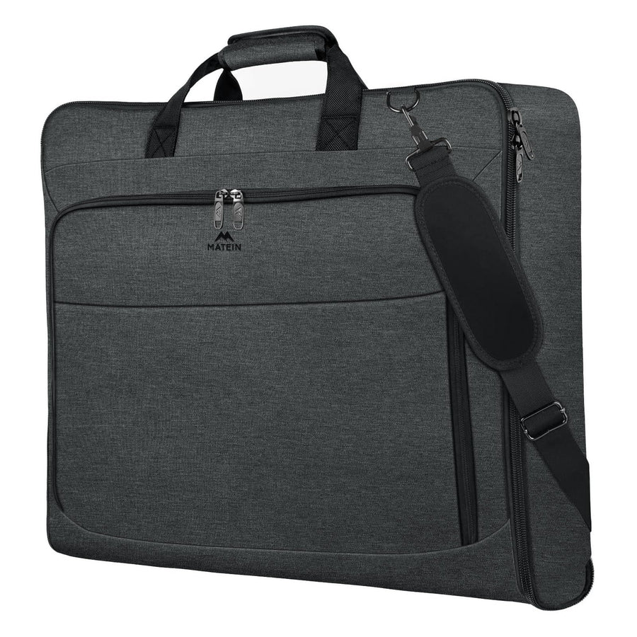 Large Travel Garment Bag with Shoulder Strap