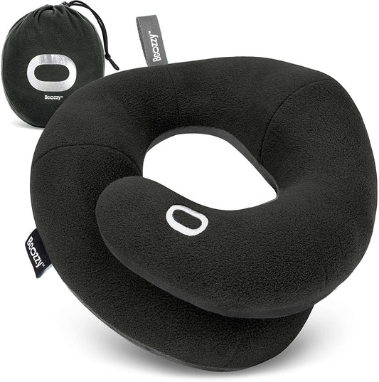 BCOZZY Travel Neck Pillow for Airplane, Head & Chin Support, Parent