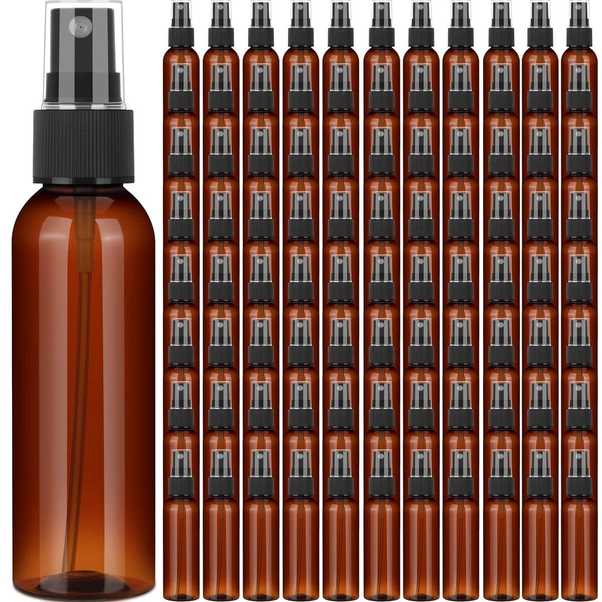 Nuogo 4 oz Refillable Travel Spray Bottles, 90 Pack