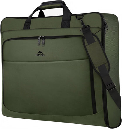 Large Travel Garment Bag with Shoulder Strap