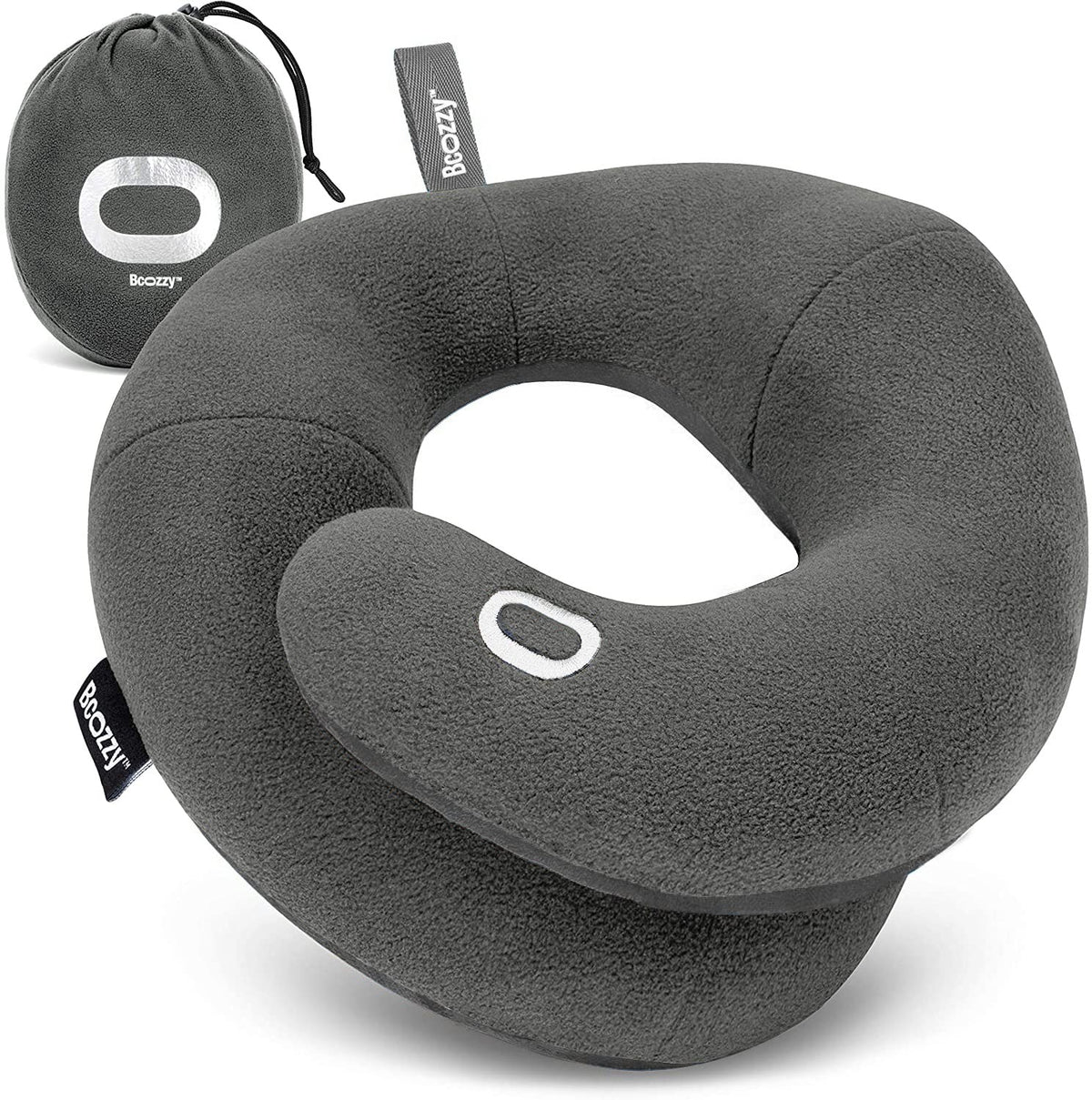 BCOZZY Travel Neck Pillow for Airplane, Head & Chin Support, Parent