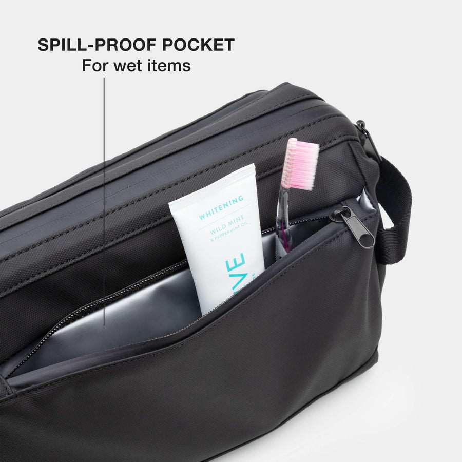 5L Weatherproof Travel Dopp Kit with Easy-Access Top