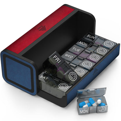 7-Day AM PM Pill Organizer with Detachable Cases