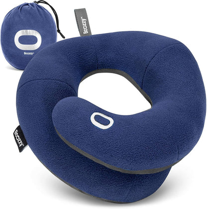 BCOZZY Travel Neck Pillow for Airplane, Head & Chin Support, Parent