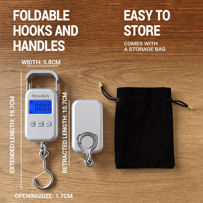 110 lb Digital Luggage Scale with LCD Display