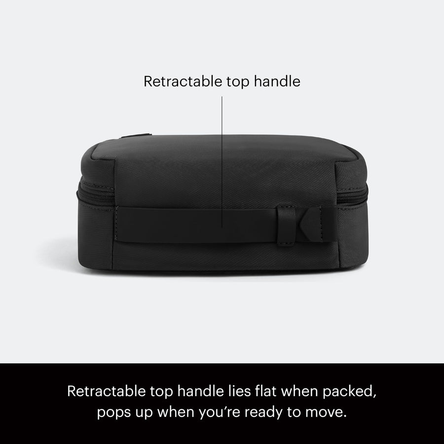 Water-Repellent Travel Cosmetics Bag with Organized Storage