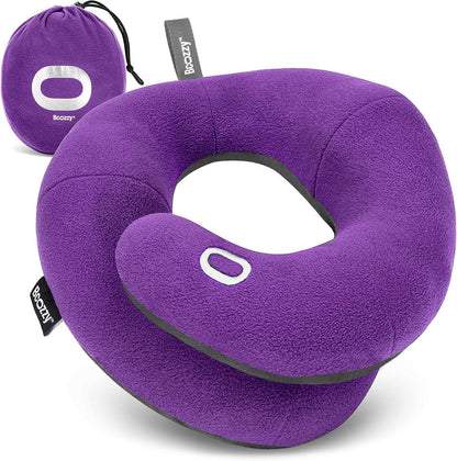 BCOZZY Travel Neck Pillow for Airplane, Head & Chin Support, Parent