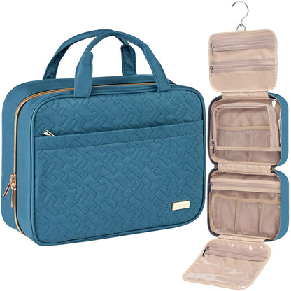 Hanging Travel Toiletry Bag for Full-Size Essentials