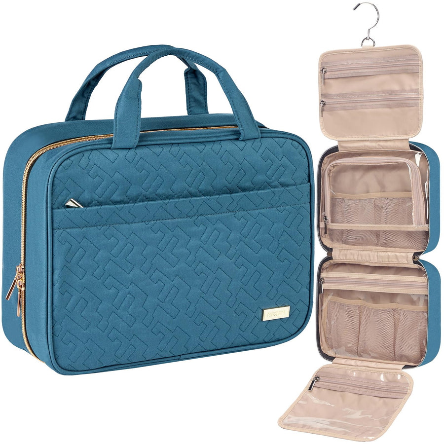 Hanging Travel Toiletry Bag for Full-Size Essentials