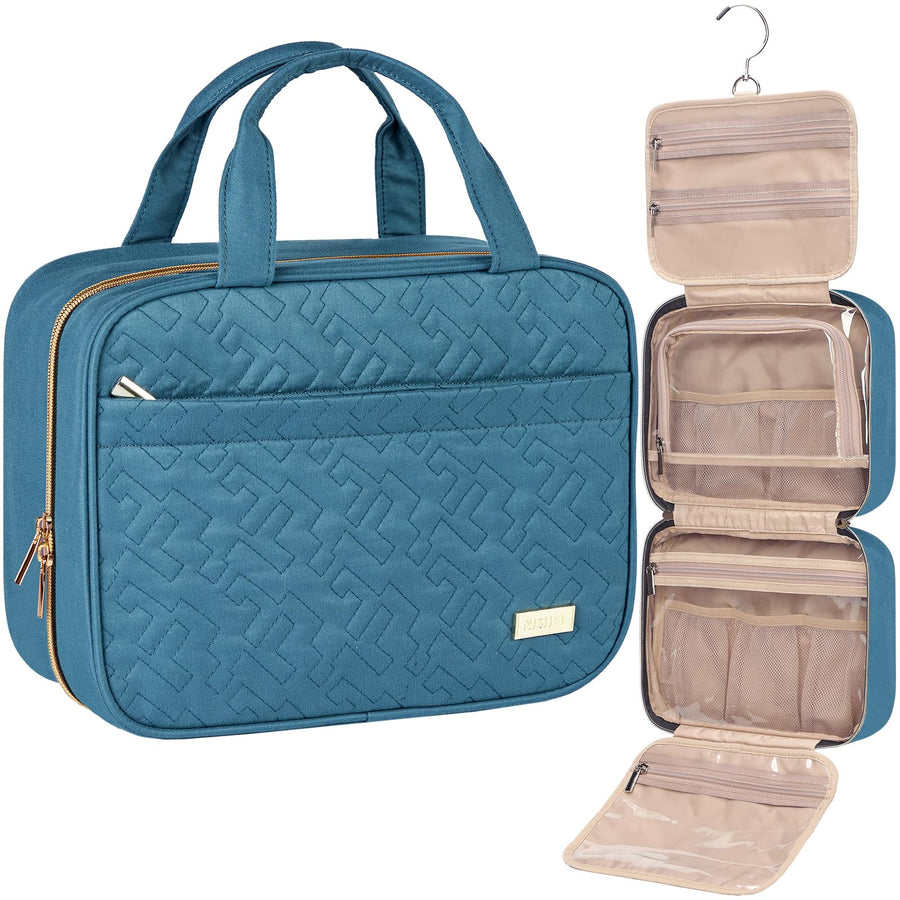 Hanging Travel Toiletry Bag for Full-Size Essentials