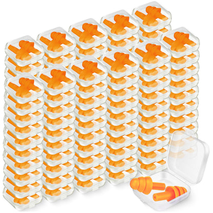 29dB Silicone Ear Plugs with Protective Carrying Case