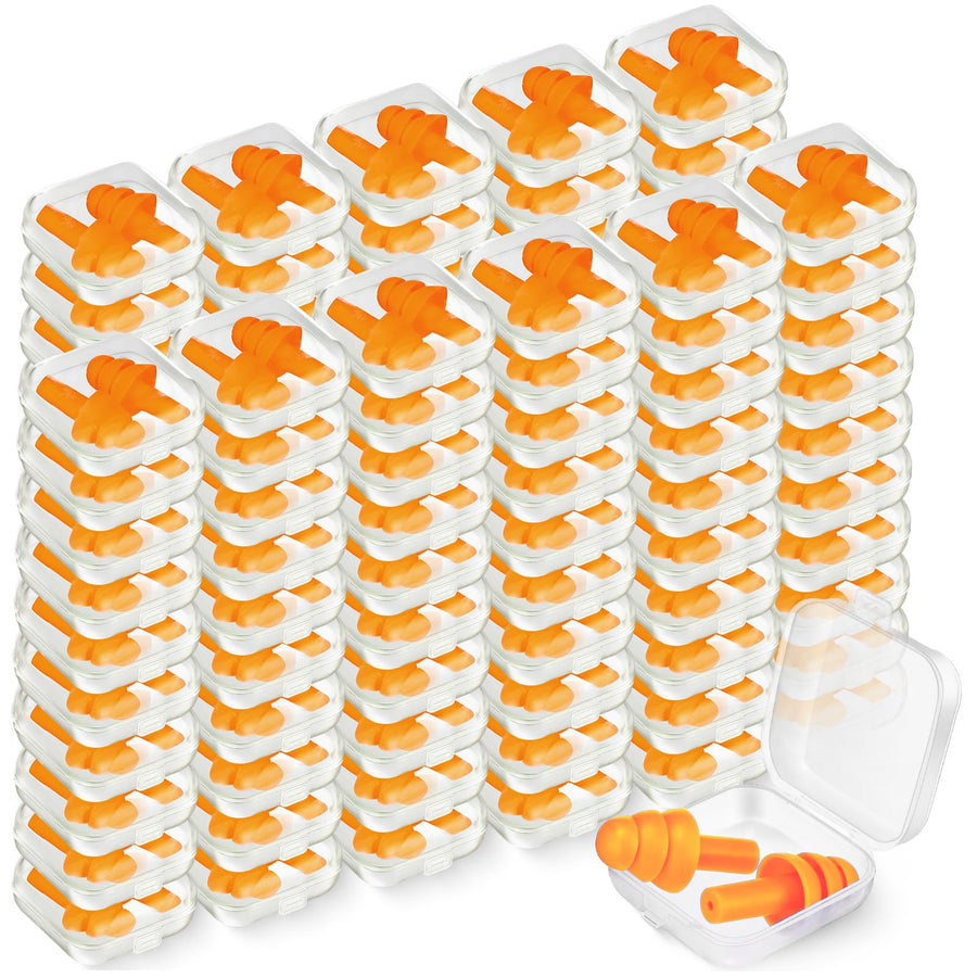 29dB Silicone Ear Plugs with Protective Carrying Case