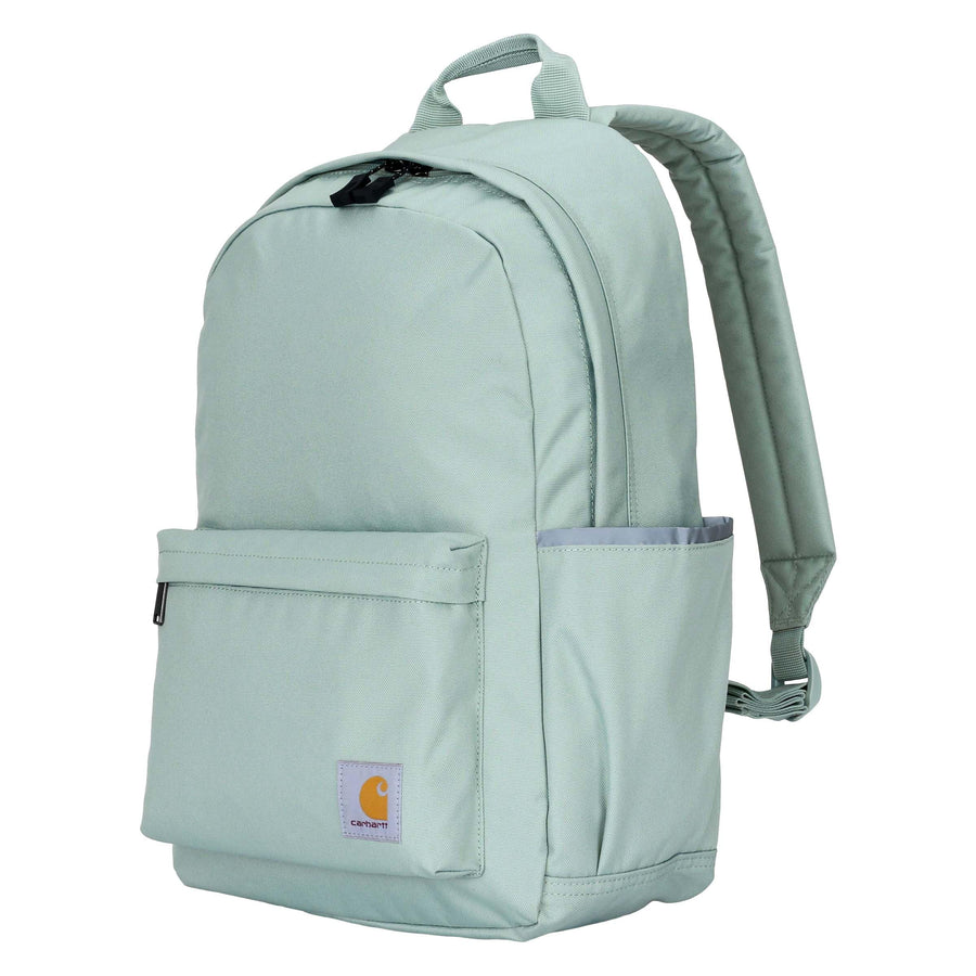 Carhartt 21L Classic Laptop Backpack, Water-Resistant Pack W/ 15" Laptop Sleeve and Organizational Compartments, Atomic Blue