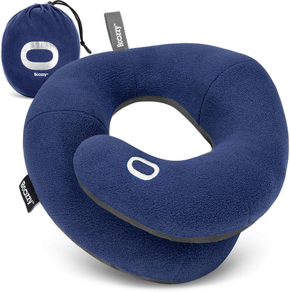BCOZZY Travel Neck Pillow for Airplane, Head & Chin Support, Parent