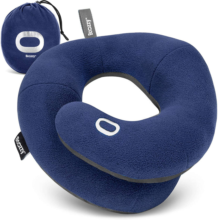 BCOZZY Travel Neck Pillow for Airplane, Head & Chin Support, Parent