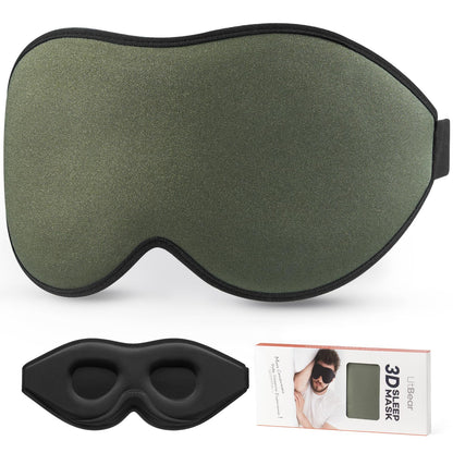 3D Contoured Sleep Mask for Side Sleepers