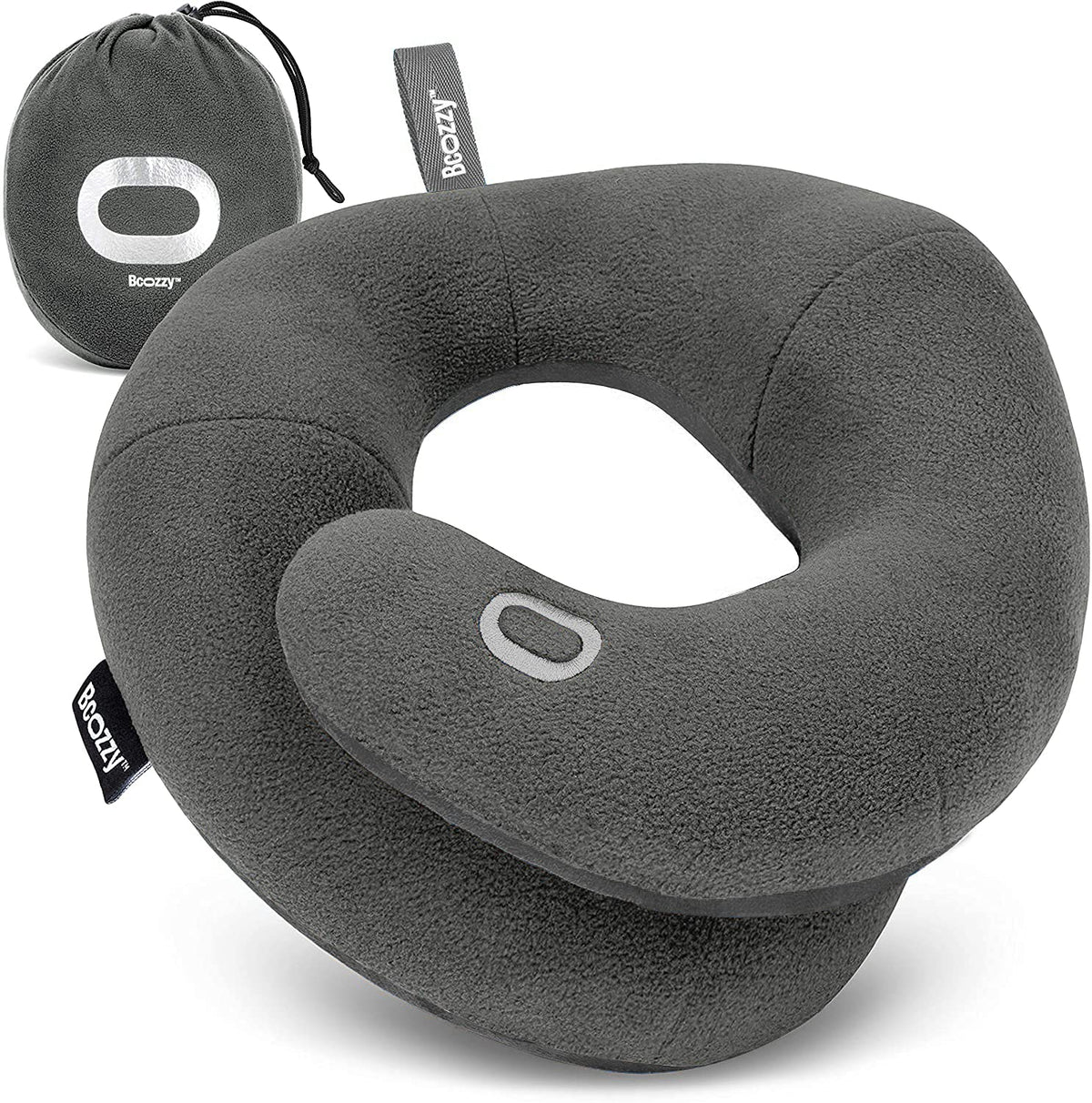 BCOZZY Travel Neck Pillow for Airplane, Head & Chin Support, Parent