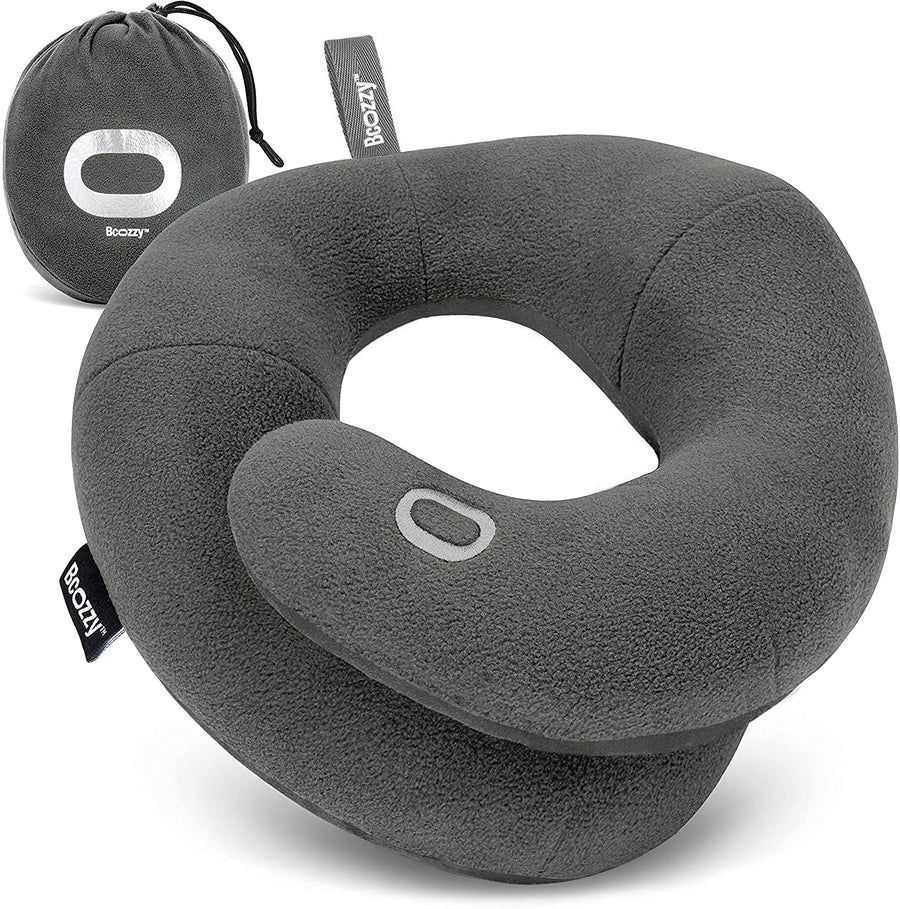 BCOZZY Travel Neck Pillow for Airplane, Head & Chin Support, Parent