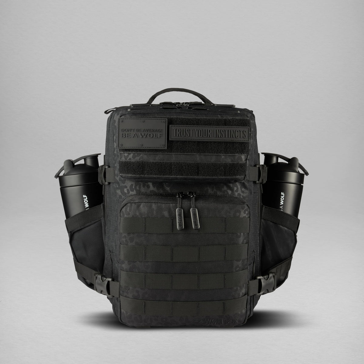WOLFpak 25L Athletic Gym Backpack - Durable 1000D Waterproof Oxford Material with MOLLE Webbing, Laptop Pocket