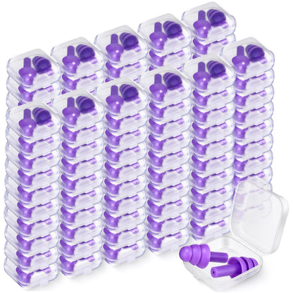 29dB Silicone Ear Plugs with Protective Carrying Case