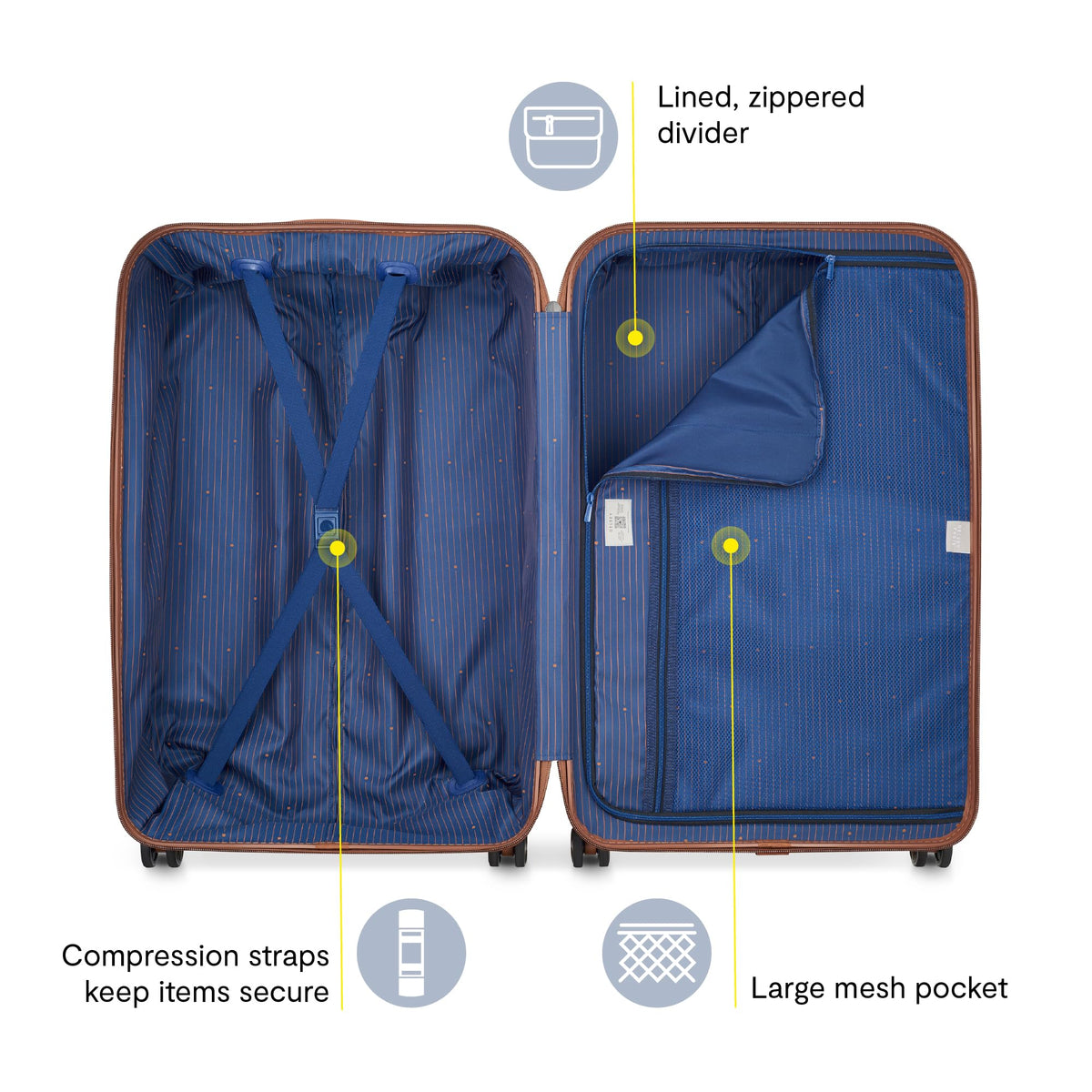 Delsey Paris Cruise Hardside 2.0 Exp. Spinner Carry-On