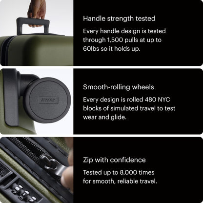 Away Checked Luggage, Lightweight Spinner Suitcase