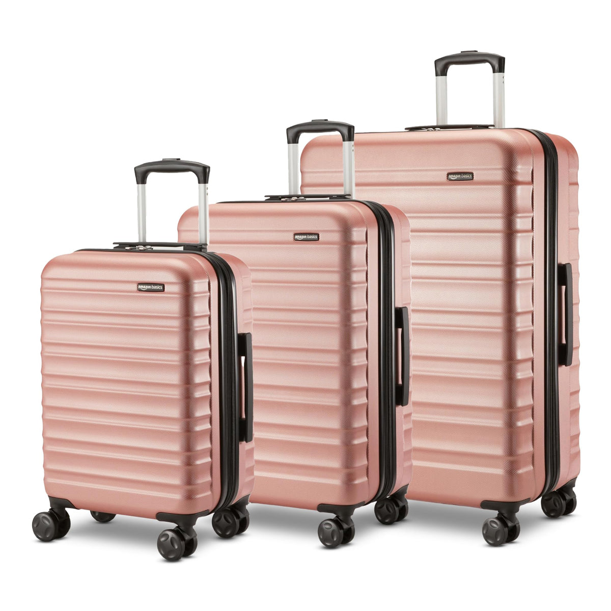 Amazon Basics Hardside Spinner, Carry-On, Expandable Suitcase Luggage with Wheels, 30-inch, 105L