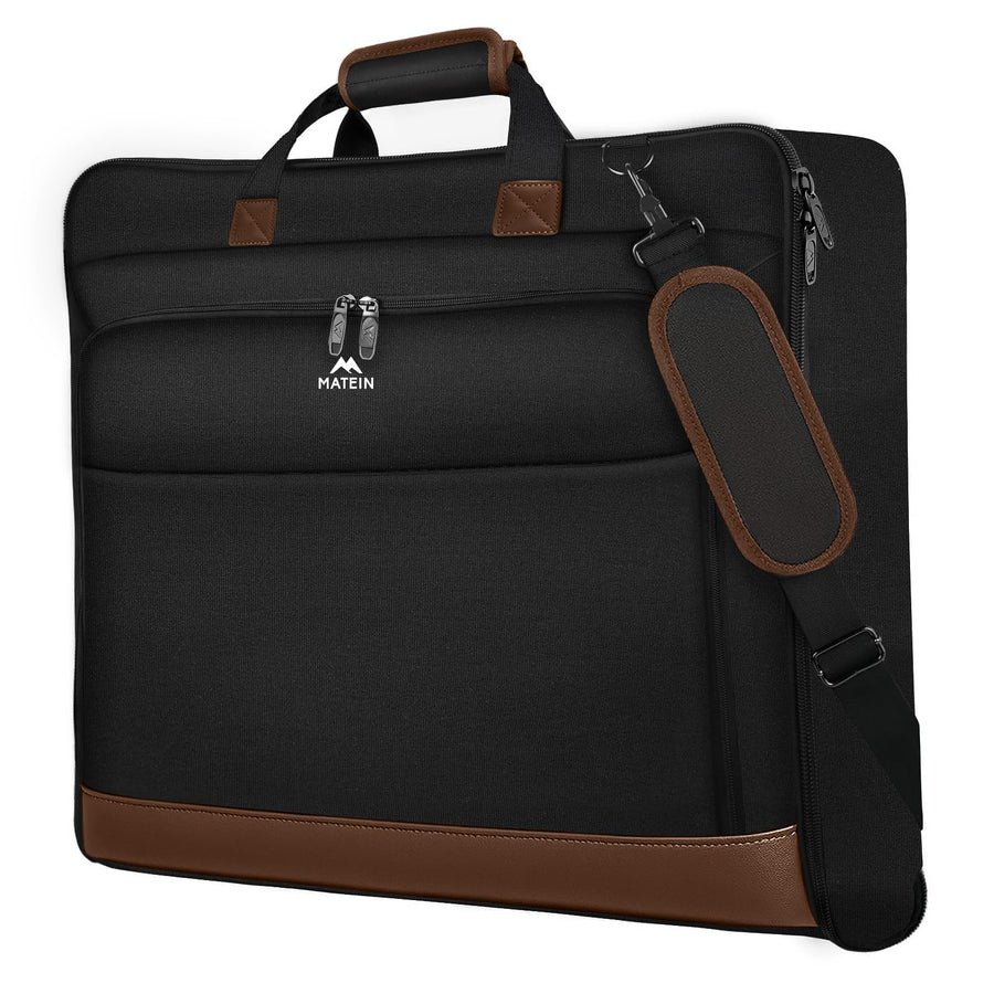 Large Travel Garment Bag with Shoulder Strap