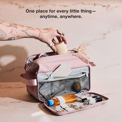 5L Weatherproof Travel Dopp Kit with Easy-Access Top
